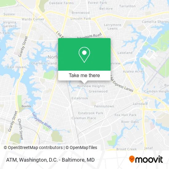 Mapa de ATM