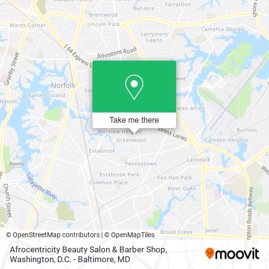 Afrocentricity Beauty Salon & Barber Shop map