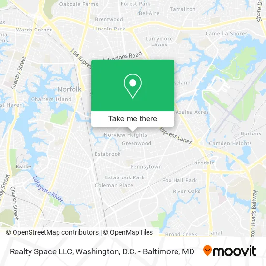 Realty Space LLC map