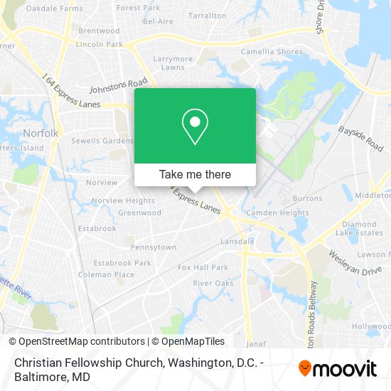 Christian Fellowship Church map