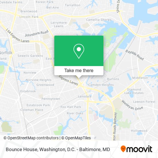 Bounce House map