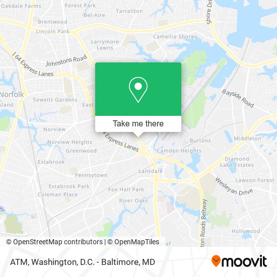 Mapa de ATM