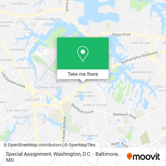 Special Assignment map