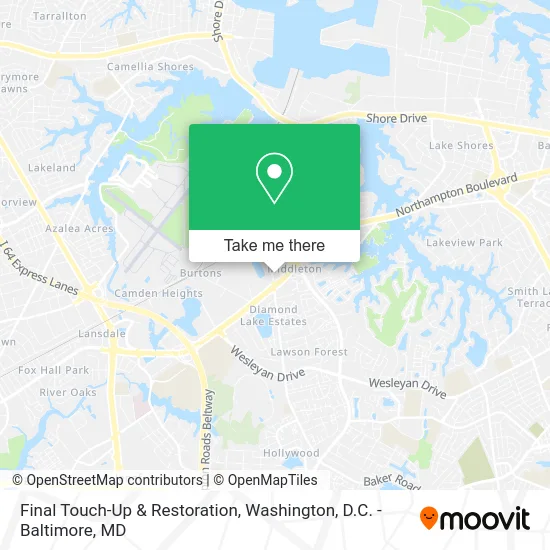 Final Touch-Up & Restoration map