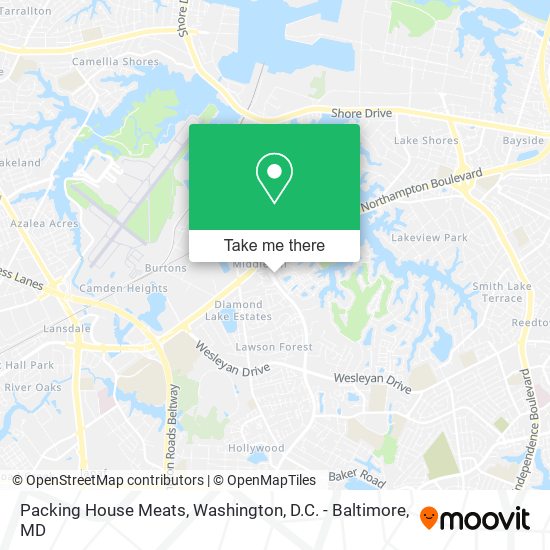 Mapa de Packing House Meats