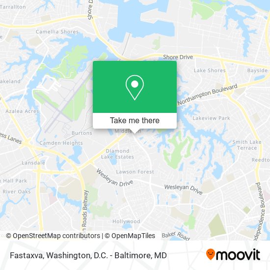 Fastaxva map