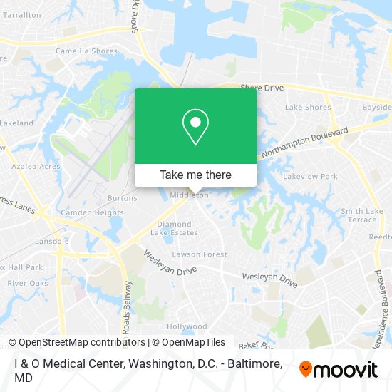 I & O Medical Center map