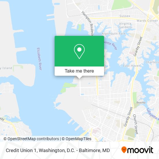 Credit Union 1 map