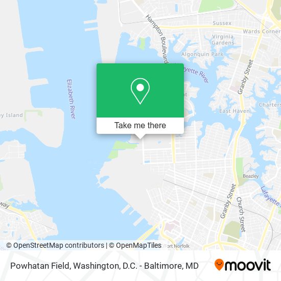 Powhatan Field map