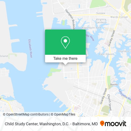 Child Study Center map