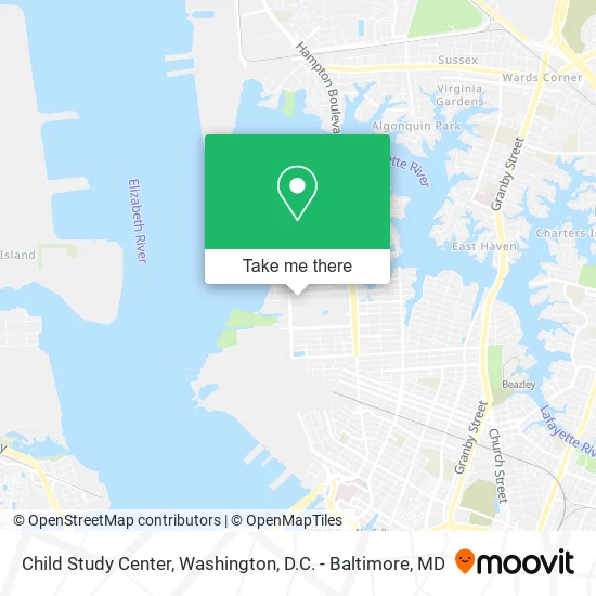 Child Study Center map