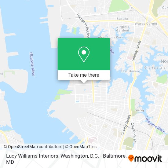 Lucy Williams Interiors map