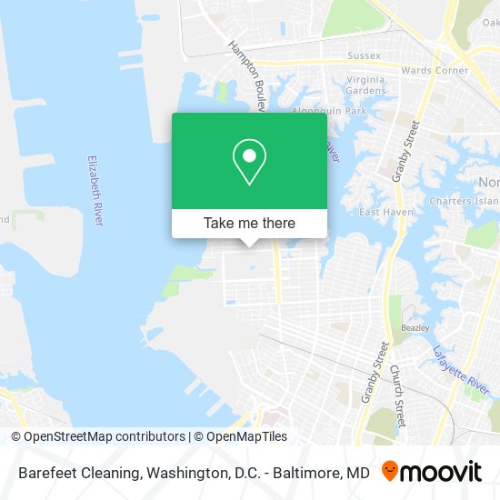 Barefeet Cleaning map