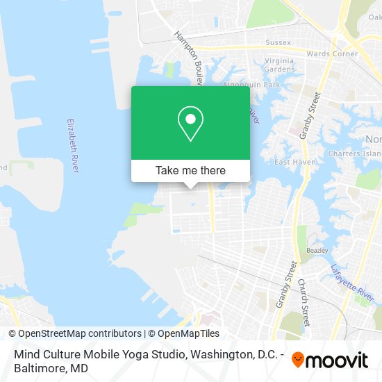 Mind Culture Mobile Yoga Studio map