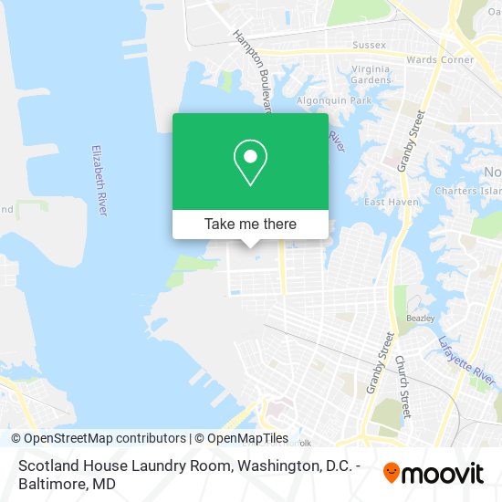 Mapa de Scotland House Laundry Room