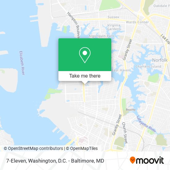 7-Eleven map