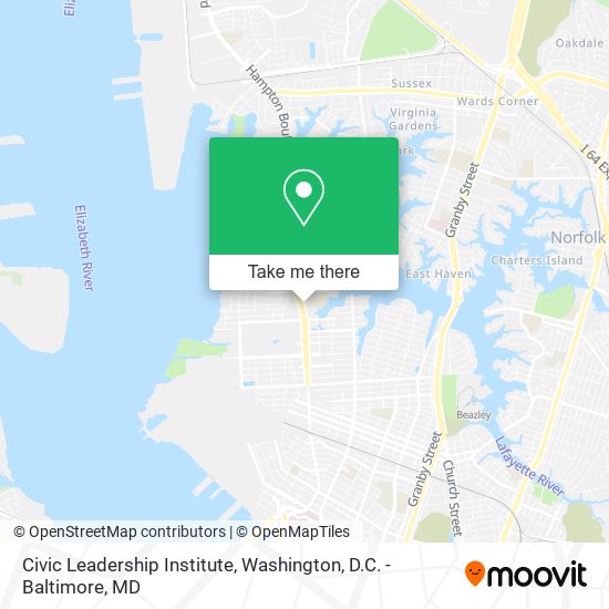 Civic Leadership Institute map