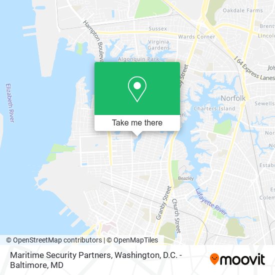 Maritime Security Partners map