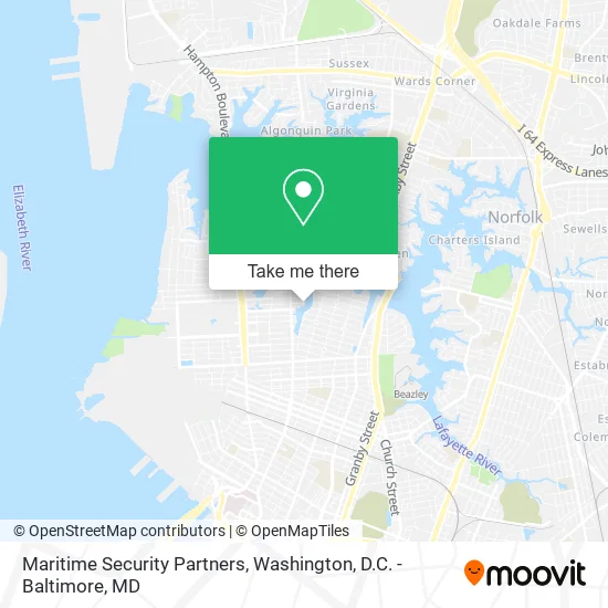 Maritime Security Partners map