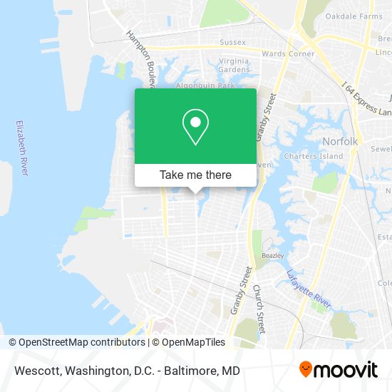 Mapa de Wescott