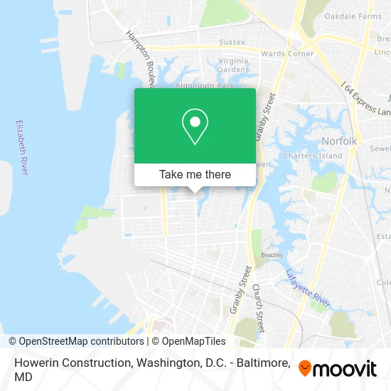 Howerin Construction map