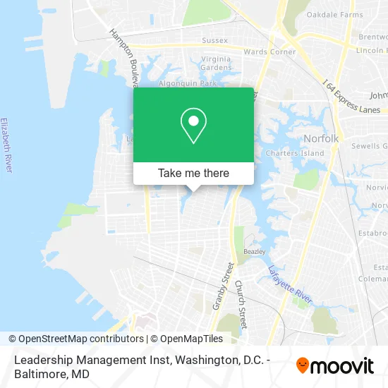 Leadership Management Inst map