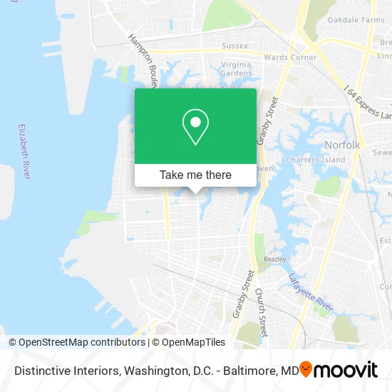 Distinctive Interiors map