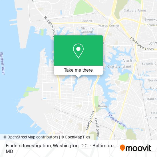 Mapa de Finders Investigation