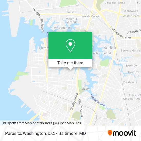 Parasitx map
