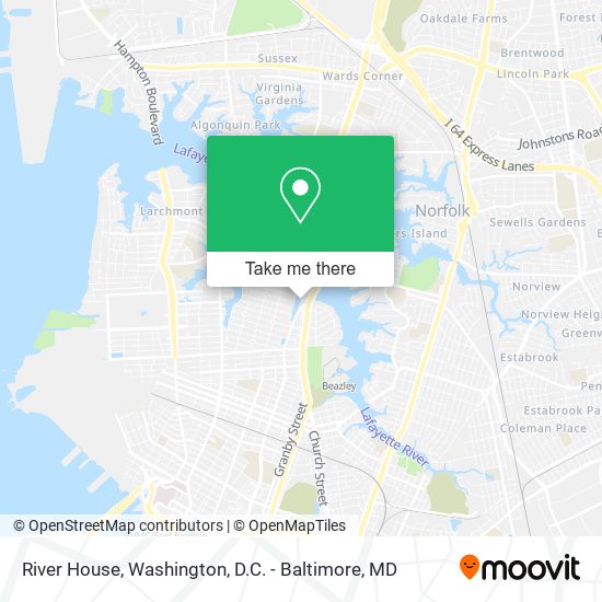 River House map