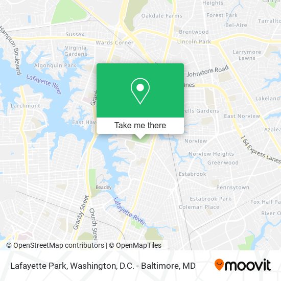 Lafayette Park map