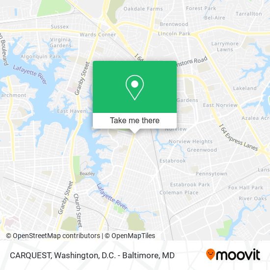 CARQUEST map