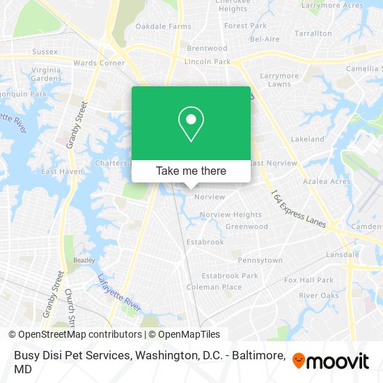 Busy Disi Pet Services map