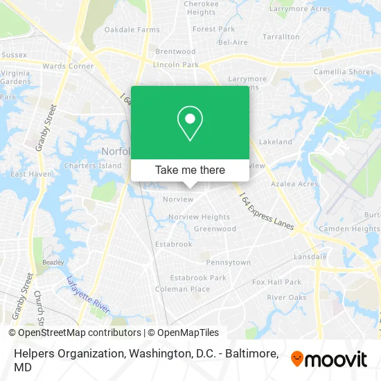 Helpers Organization map
