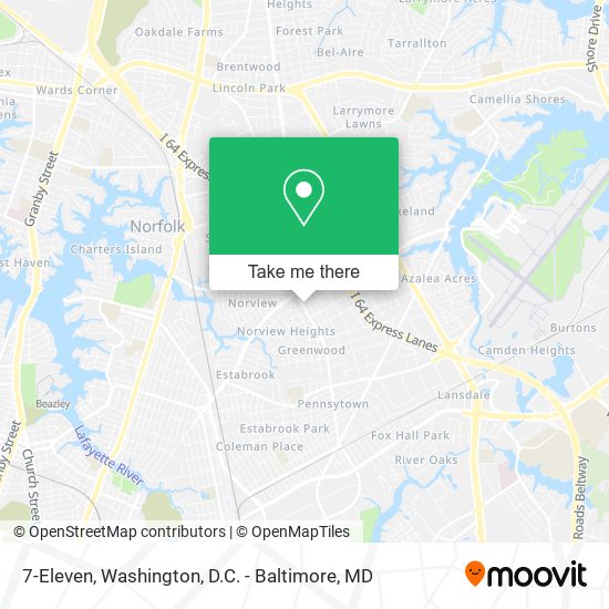 7-Eleven map
