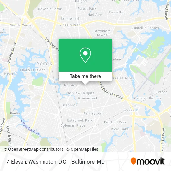 7-Eleven map