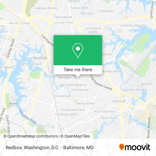 Redbox map
