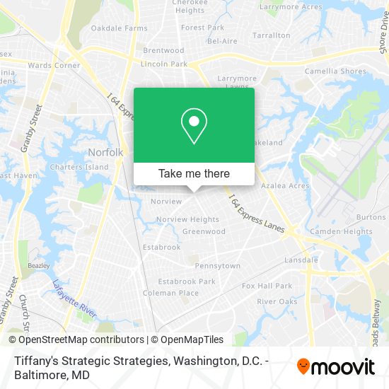 Tiffany's Strategic Strategies map