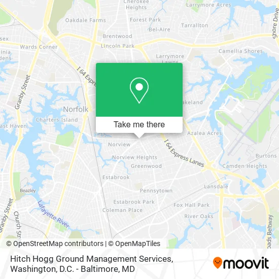 Hitch Hogg Ground Management Services map