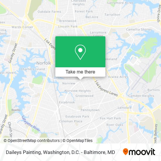 Mapa de Daileys Painting