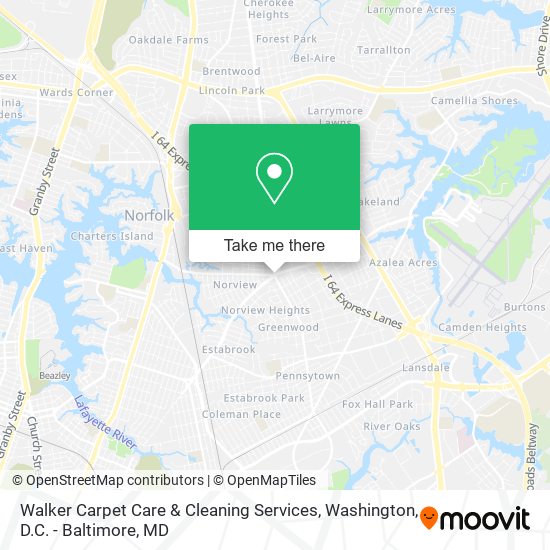Walker Carpet Care & Cleaning Services map
