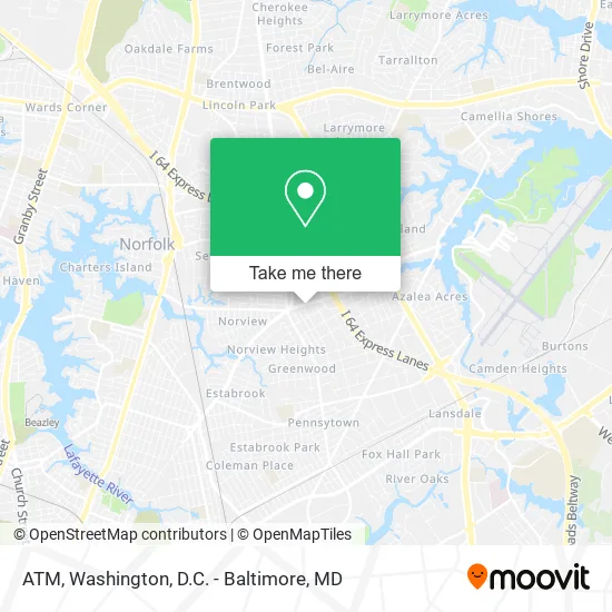ATM map