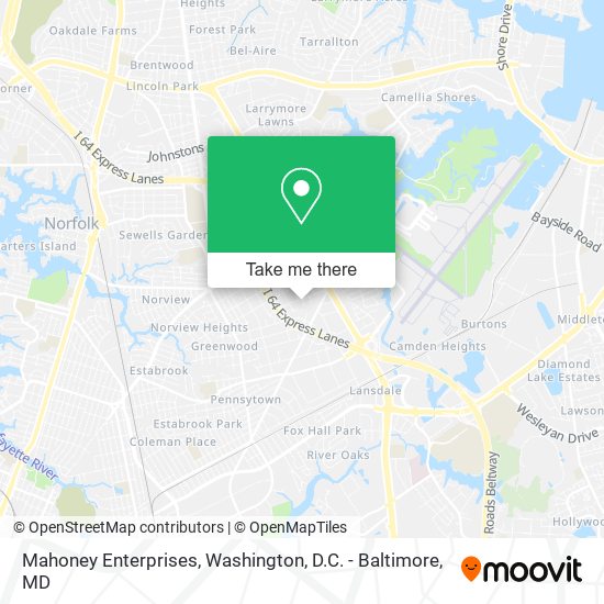 Mapa de Mahoney Enterprises