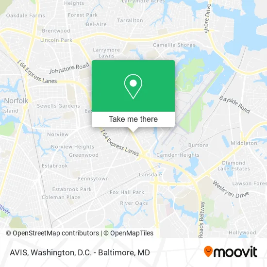AVIS map