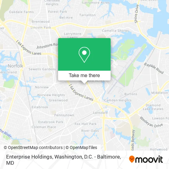 Enterprise Holdings map