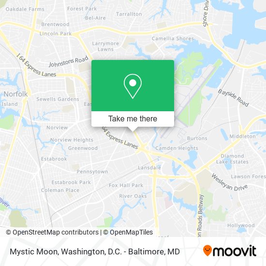 Mystic Moon map