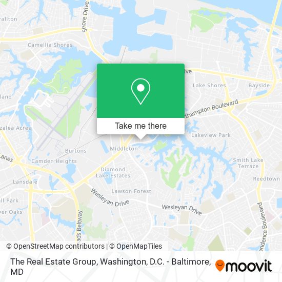 The Real Estate Group map