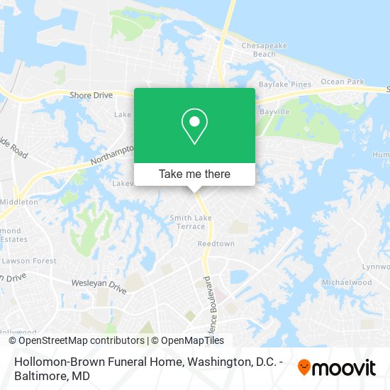 Mapa de Hollomon-Brown Funeral Home