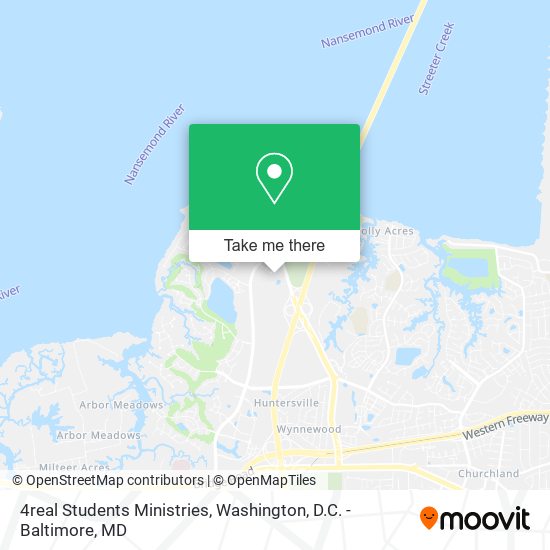 Mapa de 4real Students Ministries