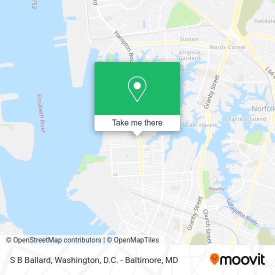 S B Ballard map